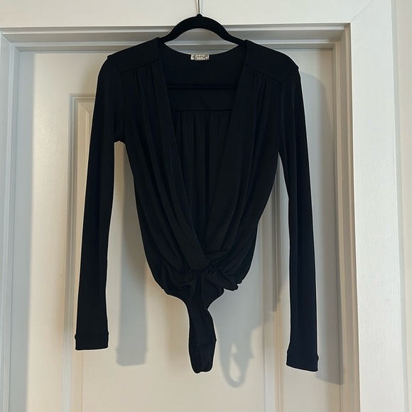 Free People Turnt Bodysuit | Color Black | Size XS | Revolve - Picture 3 of 7